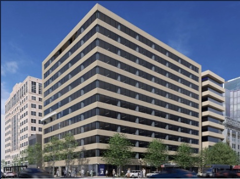 Taicoon Property Partners' office acquisition at 1400 K St NW in downtown Washington, DC